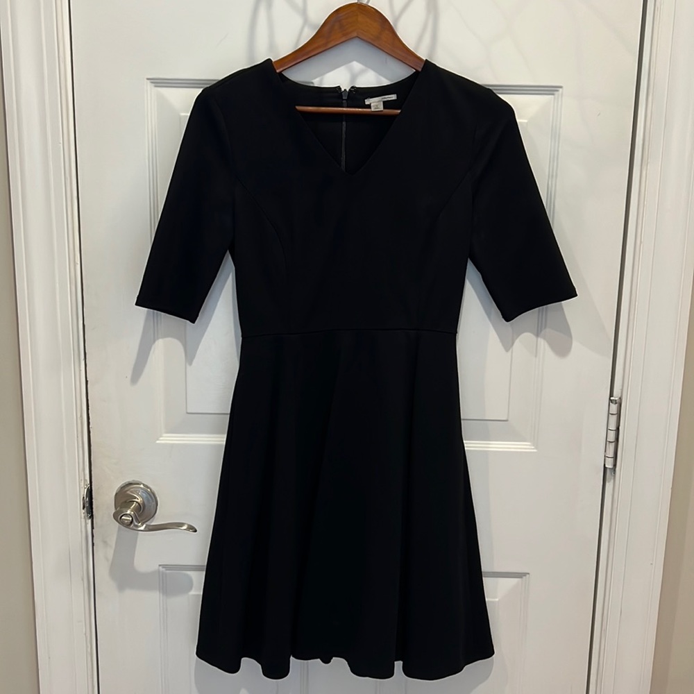 Halogen black dress- gorgeous for all occasions size 4